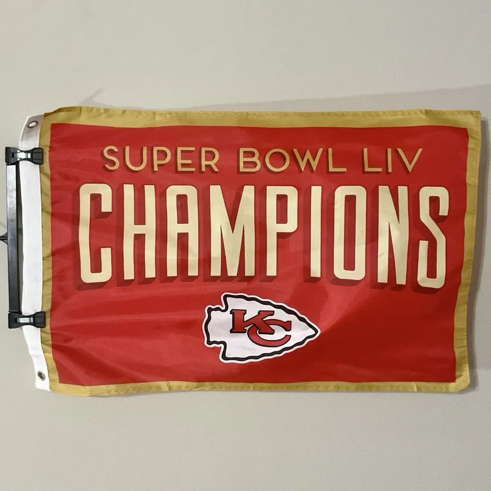 Kansas City Chiefs Kingdom NFL Football 2020 Red Friday Flag #7 KC New